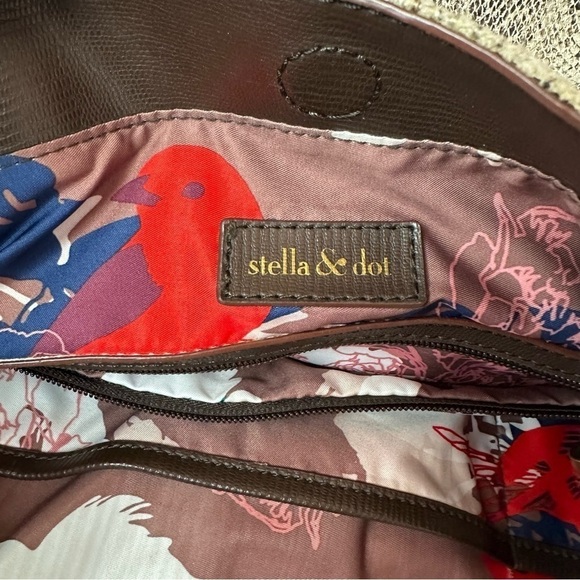 Stella & Dot Python shoulder Handbag - Picture 8 of 10